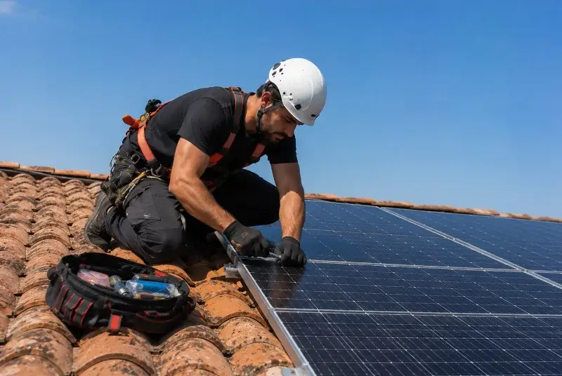 Maintenance et monitoring de panneaux solaires à Saint-Pierre-de-Chandieu