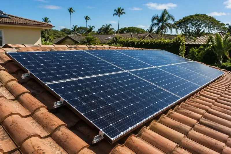 Installation de panneaux solaires à Saint-Pierre-de-Chandieu